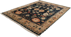 8x10 Vintage Tea Washed Indian Azeri Design Carpet // ONH Item mc001565 Image 8