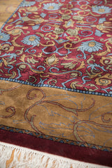 RESERVED 9x12 Vintage Indian Arts And Crafts Design Carpet // ONH Item mc001566 Image 6