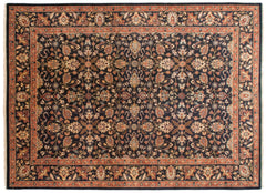 10x14 Vintage Indian Yezd Design Carpet // ONH Item mc001567