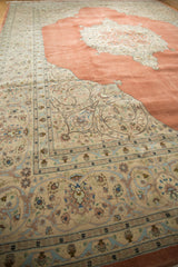 RESERVED 10x14.5 Vintage Tabriz Carpet // ONH Item mc001573 Image 7