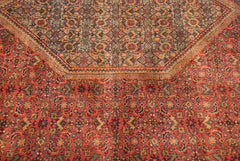 10x14 Vintage Tea Washed Indian Bijar Design Carpet // ONH Item mc001582 Image 5