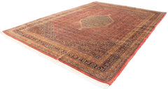 10x14 Vintage Tea Washed Indian Bijar Design Carpet // ONH Item mc001582 Image 6
