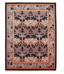 9x12 Vintage Indian William Morris Design Carpet // ONH Item mc001584 Image 6