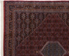 12x12 Vintage Indian Bijar Design Square Carpet // ONH Item mc001588 Image 4
