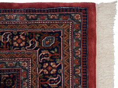 12x12 Vintage Indian Bijar Design Square Carpet // ONH Item mc001588 Image 5