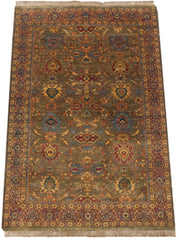 6x9 Vintage Tea Washed Agra Carpet // ONH Item mc001591 Image 1