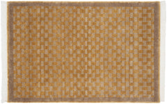 4x6 Vintage Indian Basket Weave Soumac Design Rug // ONH Item mc001593
