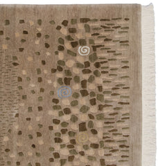 6x9 New Indian Folk Art Design Carpet // ONH Item mc001596 Image 4