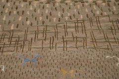 6x9 New Indian Folk Art Design Carpet // ONH Item mc001596 Image 5