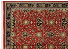 10x14 Vintage Indian William Morris Design Carpet // ONH Item mc001597 Image 1