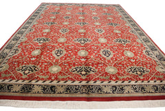 10x14 Vintage Indian William Morris Design Carpet // ONH Item mc001597 Image 8