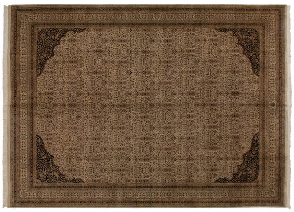 10x13.5 New Indian Tabriz Design Carpet // ONH Item mc001599