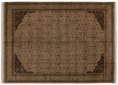 10x13.5 New Indian Tabriz Design Carpet // ONH Item mc001599