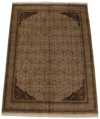 10x13.5 New Indian Tabriz Design Carpet // ONH Item mc001599 Image 6