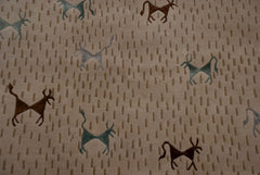 9x12 New Indian Folk Art Design Carpet // ONH Item mc001602 Image 3
