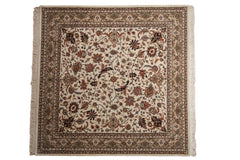 8x8 New Indian Isfahan Design Square Carpet // ONH Item mc001604