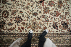 8x8 New Indian Isfahan Design Square Carpet // ONH Item mc001604 Image 1