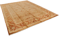 10x13.5 New Gold Wash Indian Oushak Design Carpet // ONH Item mc001610 Image 8