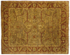 8x10 New Gold Wash Indian Oushak Design Carpet // ONH Item mc001612