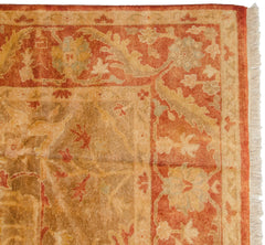 8x10 New Gold Wash Indian Oushak Design Carpet // ONH Item mc001615 Image 5