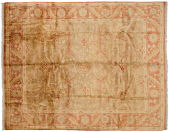 8x10 New Gold Wash Indian Oushak Design Carpet // ONH Item mc001615 Image 8