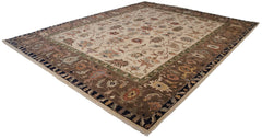 12x15.5 New Indian Serapi Design Carpet // ONH Item mc001617 Image 9