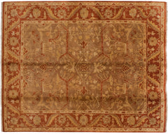 8x10 New Gold Wash Indian Oushak Design Carpet // ONH Item mc001619