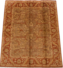 8x10 New Gold Wash Indian Oushak Design Carpet // ONH Item mc001619 Image 1