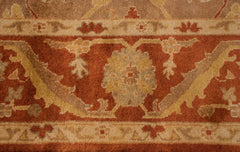 8x10 New Gold Wash Indian Oushak Design Carpet // ONH Item mc001619 Image 4