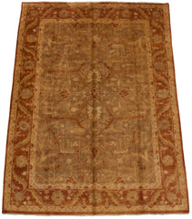 10x13.5 New Gold Wash Indian Oushak Design Carpet // ONH Item mc001621 Image 2