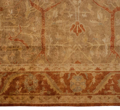 10x13.5 New Gold Wash Indian Oushak Design Carpet // ONH Item mc001621 Image 7