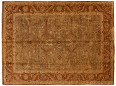 10x13.5 New Gold Wash Indian Oushak Design Carpet // ONH Item mc001621 Image 8