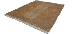 8x10 Vintage Distressed Indian Qashqai Soumac Design Carpet // ONH Item mc001623 Image 6
