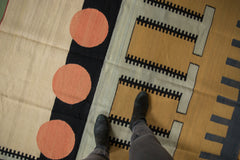5.5x7 Vintage Contemporary Kilim Carpet // ONH Item mc001629 Image 1