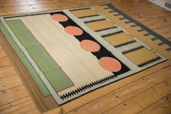 5.5x7 Vintage Contemporary Kilim Carpet // ONH Item mc001629 Image 8