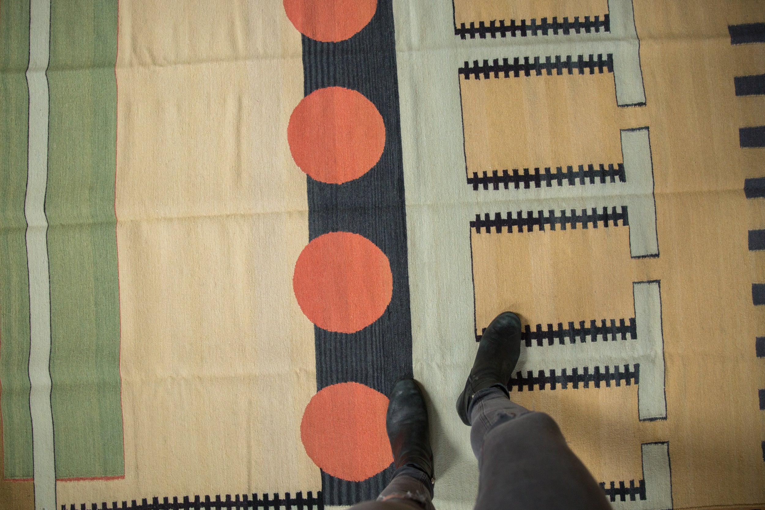 5x7 Vintage Contemporary Kilim Rug // ONH Item mc001632 Image 1