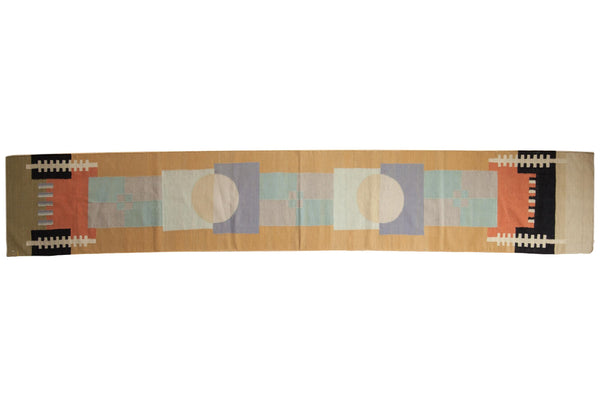 Vintage Contemporary Kilim Rug Runner / ONH item mc001633