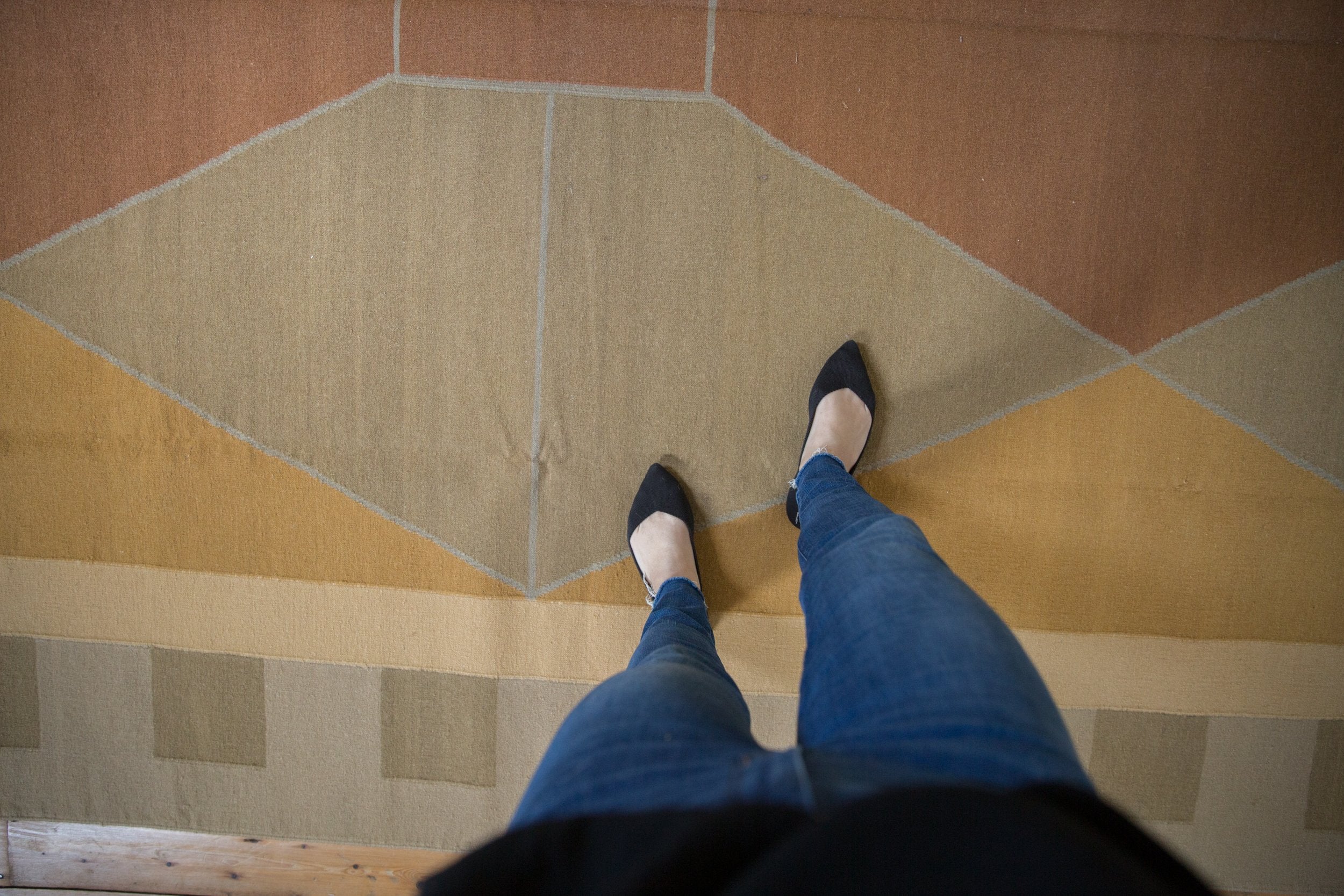 8x12 Vintage Contemporary Kilim Carpet // ONH Item mc001639 Image 1