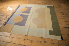 6x6 Vintage Contemporary Kilim Square Carpet // ONH Item mc001641 Image 5