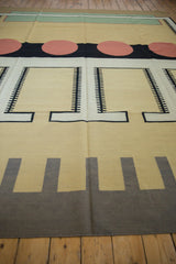 9.5x12 Vintage Contemporary Kilim Carpet // ONH Item mc001644 Image 3