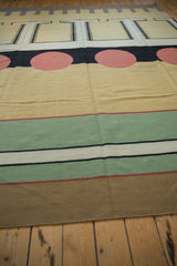 9.5x12 Vintage Contemporary Kilim Carpet // ONH Item mc001644 Image 9