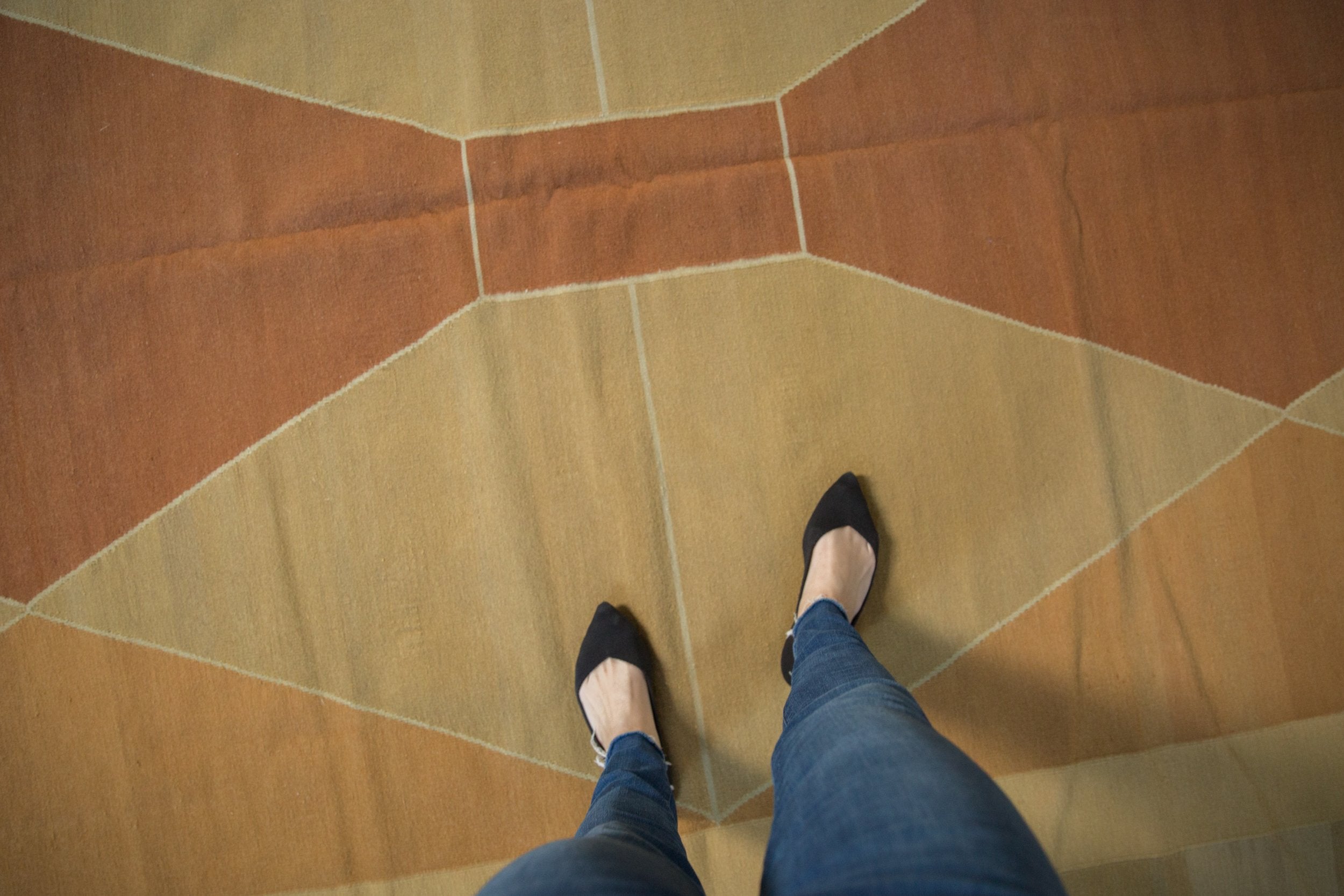 8x12.5 Vintage Contemporary Kilim Carpet // ONH Item mc001645 Image 1