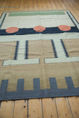 6x9 Vintage Contemporary Kilim Carpet // ONH Item mc001650 Image 5