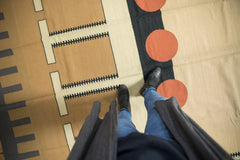 6x9 Vintage Contemporary Kilim Carpet // ONH Item mc001651 Image 1