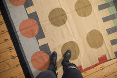 6x6 Vintage Contemporary Kilim Square Carpet // ONH Item mc001657 Image 1