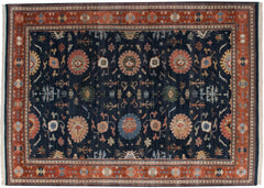 10x14.5 Vintage Indian Bijar Design Carpet // ONH Item mc001661