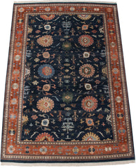 10x14.5 Vintage Indian Bijar Design Carpet // ONH Item mc001661 Image 3