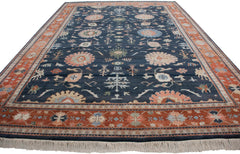 10x14.5 Vintage Indian Bijar Design Carpet // ONH Item mc001661 Image 5