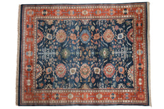 8x10 Vintage Indian Bijar Design Carpet // ONH Item mc001663