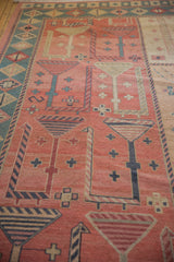 9x11.5 Vintage Indian Qashqai Soumac Design Carpet // ONH Item mc001664 Image 5